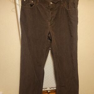 Old Navy Mens 36x34 Brown Corduroy Pants